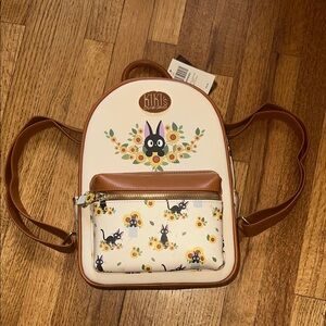 Kiki's Delivery Service Backpack with Cat Design